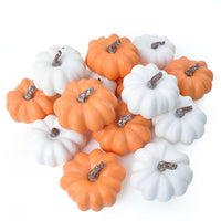 Thanksgiving Foam Pumpkin Decor Set (16 Pieces)