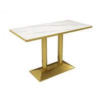 Booth and Chair Dining Set Light Luxury Aesthetic Cafe Seating Group Space-Saving Easy Maintenance for tea Tea Shop, Bistro