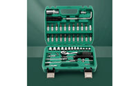 68 Pieces Socket Wrench Set Portable Mechanics Tool Kit in Order Tool Kit with Sockets for Vehicle Owners, Garage, Roadside Emergency