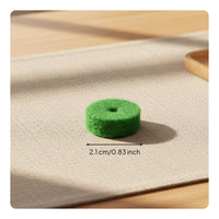 90 Pieces Wool Felt Washer Sound Dampening Piano Felt Washer Easy to Install