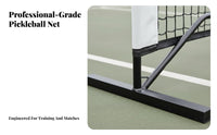Foldable Portable Pickleball Net Easy Setup Pickleball Net Set Long-Lasting Sports Equipment Stable Frame for Beginners, Coaches, Athletes, Outdoor, Indoor, Backyard, Driveway