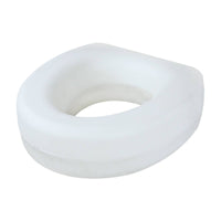 Toilet Seat Riser Sturdy Raised Toilet Seat Stable for Seniors, Handicapped
