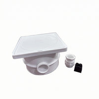 Pool Light Junction Box Waterproof Pool Junction Box White for Wet Areas