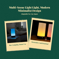Dimmable rechargeable LED lamp