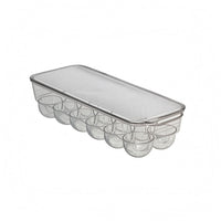 Transparent Ovoid Food Item Storage Container Molded Cups Ovoid Food Item Tray
