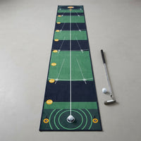 Putter Mat Putter Practice Equipment Golf Mat 50cm×300cm Home Practice Nylon Made