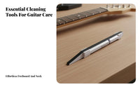 Lightweight Guitar Fret Polishing Pen Polished Finish Guitar Fret Sanding Tool Protects Fretboard for DIY Enthusiasts, Repair Shop