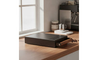 Coffee Grounds Espresso Grounds Drawer with Wooden Handle Minimalist Espresso Compact Container for Cafes