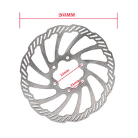 Motorcycle Brake Disc Cutout Vehicle Hardware Metal