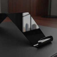 Industrial Bridge Bracket | Glossy, Metal Support Piece
