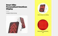 USB Rechargeable Bike Brake Light