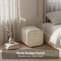 Narrow Nightstand with Drawer Nordic aesthetic Narrow Storage Table with Drawers