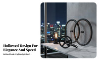 144 BCD Crankset Aluminum Alloy Fixed Gear Crankset Lightweight Track Bike Chainset for Biking Hobbyists, Everyday Cyclist S, Velodrome, Commuting