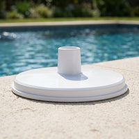 Replacement Pool Skimmer Vacuum Plate Slimline Skimmer Plate with Hose Connector Compact