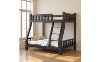 Metal Bunk Bed Space Saving Bunk Bed with Mattresses Heavy Duty Furniture for Teens, Students, Dorm Room, Shared Bedroom