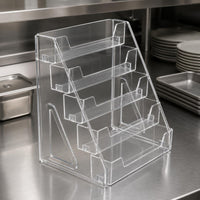 Five-Tier Display Rack Transparent Household Organizer Stable