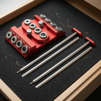 Angle Drilling Jig CNC-Machined Angled Hole Guide Anodized