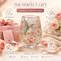 跨境新品Hummingbird Joy Tea Cup 蜂鸟晨喜茶杯家居亚克力工艺品