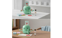 Drawing Robot with Cards Card-Guided Drawing Toy with Pens Doodle Bot Hands-on Painting Machine Educational for Children, Home