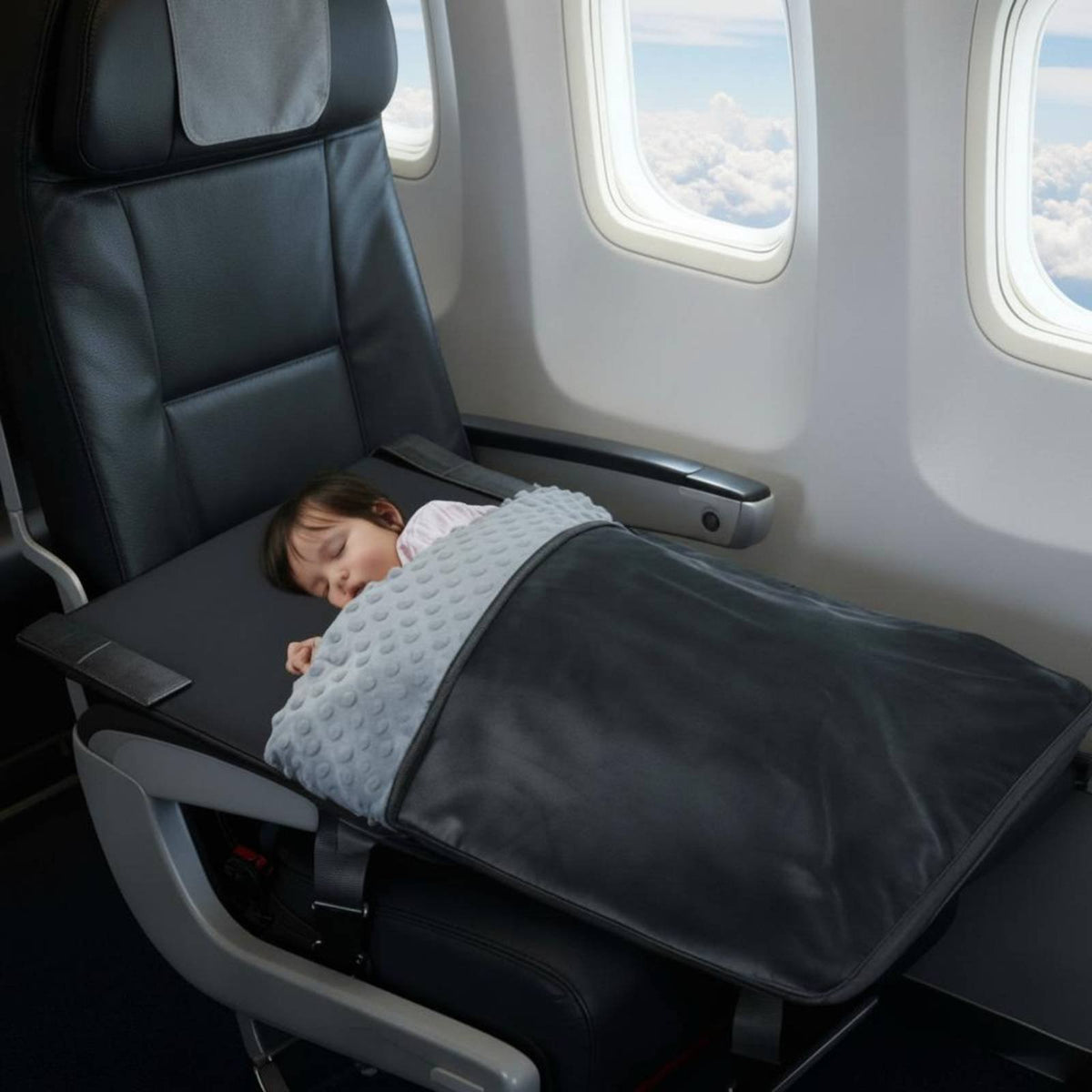 Portable Young Child Airplane Bed Lightweight Travel Gear Quick-Drying