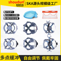 Cotton Safety Helmet Liner with Sweatband for Hard Hats
