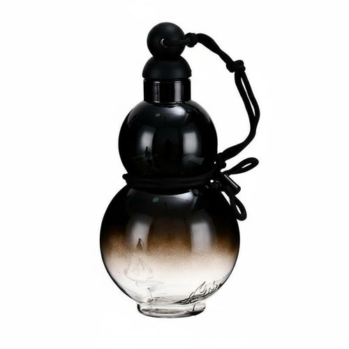 Gourd Shaped Water Bottle Leakproof Portable Gourd Drink Container Easy Grip Chinese Design Water Container for Cosplayers, Festivals