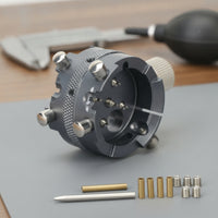 7750 Movement Holder Knurled Adjustment Wheel Watchmaker's Movement Holder Machined Body