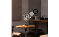 Cymbal Sizzler No Holes Cymbal Hanger with Bells Sizzle Chain Circlet-Shaped Drum Accessory Tapered for Drummers, Stage