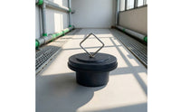 Drainage Plug with Stainless Steel Handle Rust-Resistant Rubber Drainage Plug Stable for Pig Farms