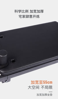 Foldable Pilates Reformer Bed with Latex Springs, Extended Frame