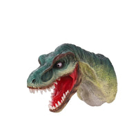 Dinosaur Head with Open Mouth Detailed Tyrannosaurus Head Sculpted for Bedroom