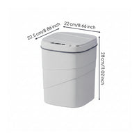 Touchless Trash Can Handsno-Touch Electric Trash Can Splash-Resistant