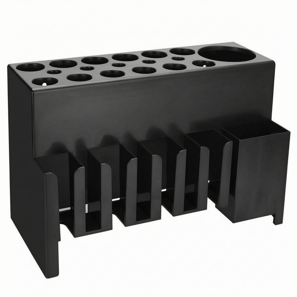 Hair Salon Tool Organizer with Slots Salon Organizer Rigid for Barbershop