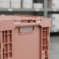 50L Plastic Crate Thickened Material Plastic Folding Crate Heavy Duty