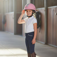 Ventilated Children's Riding Helmet Shock Resistant Safety Gear for Racing