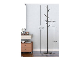 Floor Coat Rack Long-Lasting Home Organizer Sturdy