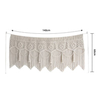 Macrame Wall Hanging Handmade Macrame Curtain Fringe Design