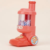 Hand-Held Toy Vacuum with Beads Child-Friendly Toy Vacuum Cleaner Interactive Realistic for Toddlers, Playroom