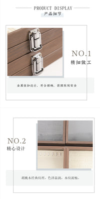 首饰盒项链戒指耳钉防尘收纳盒黑胡桃色挑选盒珠宝收纳看货展示道