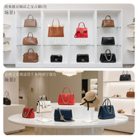 亚马逊亚克力挂包展示架多功能橱窗包包陈列架时尚简约店铺挂包架