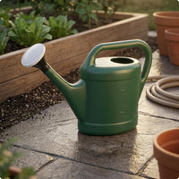 Plastic Watering Can Green Garden Watering Can Molded Handle