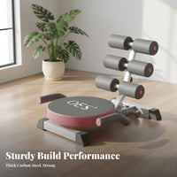 mid-section-flex Assistant Frame Foldable Design Rocking mid-section-flex Exerciser Portable