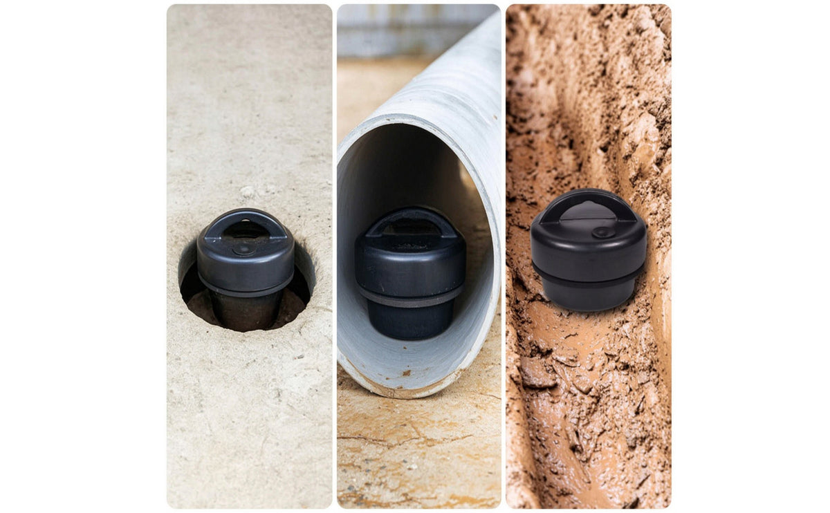 Heavy-Duty Manure Drain Plug Molded Drainage Plug with Handle for Farmers, Barns