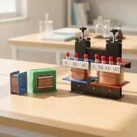 Detachable Inductor Adjustable Inductor with Coil Assemblies Compact Teaching Model for Physics Classroom