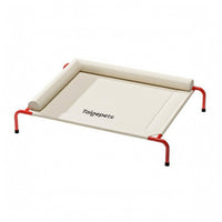 Side Cushion Dog Cot Rectangular Elevated Dog Cot Simple Design for Dogs