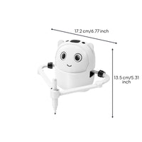 Guided Drawing Robot Educational Robot with Drawing Arm Screennon-Digital Toy Interactive for Children, Preschoolers, Toddlers, Playroom, Homeschool, Classroom