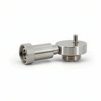 Mini Keg Stainless Steel Beer Line Connector Leak-Proof for Home Brewing