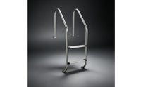 Stainless Steel Pool Ladder Non-Slip Pool Ladder with Handrails Installation without Holes for Homeowners, in-Ground Pools