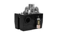 Red Handle Air Compressor Pressure Switch 90-125 PSI 4 Port Pressure Control Switch Pneumatic Component