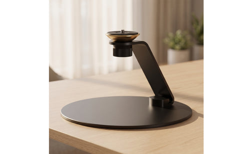 Desktop Display Stand Rotatable Display Stand with Swivel Mount Metal Stable for Home Theater, Office